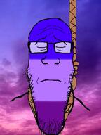 down glum hanging over purple_skin sad sky tired variant:markiplier_soyjak // 600x800 // 275.4KB