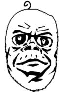 angry baby closed_mouth deformed frown soyjak subvariant:jacobson variant:a24_slowburn_soyjak // 170x255 // 18.6KB