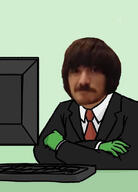 4chan anon anonymous clothes computer irl_photo lee_goldson meta:not_oc nas:leepost suit