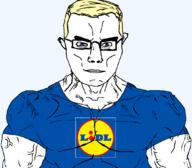 blue_eyes clothes eyes_like_the_o-o-cean lidl muscular_chud subvariant:chudjak_front transparent_background tshirt variant:chudjak vein yellow_hair // 1059x929 // 80.8KB