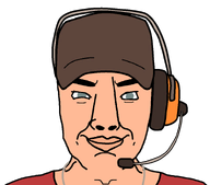 blue_eyes clothes earpiece eyebrows hat lips nose red_shirt scout_(tf2) smile smug subvariant:chudjak_front2 team_fortress_2 transparent_background valve variant:chudjak video_game white_skin // 958x845 // 40.8KB