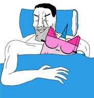 arm beard blanket chin closed_eyes sleeping unikitty variant:chudjak // 2062x2147 // 646.4KB