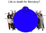 berryboy blue_skin blueberry blueberry_inflation crying glasses gramps incomprehensible_woahjack inflation_fetish irl old sad soyjak stubble subvariant:wholesome_soyjak text variant:gapejak wrinkles // 820x600 // 200.2KB