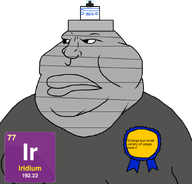 award element fat iridium looking_to_the_left nose o_algo series:elemental_mutts text variant:meximutt // 888x849 // 57.2KB