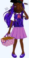 black_skin bloodshot_eyes brown_skin discord discord_logo_facial_mark distorted facial_mark flies fnf_pedo full_body jartycuck mari_(omori) nigger omori omori_lost picnic poop slopjak subvariant:chudjak_front subvariant:chudplier variant:chudjak variant:markiplier_soyjak wig // 594x1197 // 802.0KB