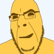 brown_eyes closed_mouth emoticon glasses smirk stubble variant:cobson yellow_skin // 468x468 // 131.7KB