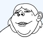 blush ear eyebrows eyelashes female grin hair happy series:foidjaks smile subvariant:gapealien subvariant:gapealien_female subvariant:gapejak_female teeth variant:gapejak white_skin // 722x832 // 14.3KB