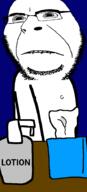 animated coomer giggity glasses lotion masturbation meta:tagme stubble subvariant:hornyson tissue variant:cobson // 415x915 // 49.1KB