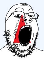 brazil flag flag:minas_gerais glasses latin_text looking_at_you minas_gerais open_mouth soyjak stubble teeth text transparent_background variant:gapejak // 600x800 // 48.4KB