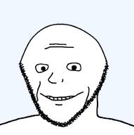 smile soyjak stubble teeth template variant:oomfer_jr // 598x600 // 49.9KB