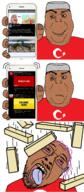 ack amerimutt anti_mutt bloodshot_eyes bricks brown_skin crying dead earthquake glasses hand holding_object holding_phone meta:tagme open_mouth phone smug stubble tongue tranny turkiye twitter variant:alicia variant:bernd // 956x2184 // 1.0MB