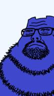 bald blue_skin closed_eyes closed_mouth discord fat glasses neckbeard sleeping transparent_background variant:neckbeardjak // 324x576 // 15.2KB