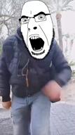 beard clothes dance eyes glasses head ice_spice music real shirts soyjak trend variant:cobson video // 480x854, 10.3s // 1.8MB