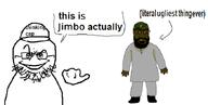 beard brown_skin eyebrows fallenchungus glasses hallucinated_it_again_award hallucination jimbo_(namefag) jimbo_(user) meta:namefags muslims schizo schizophrenia subvariant:tetojak sweating variant:feraljak variant:unknown white_background white_skin yellow_sclera // 680x344 // 54.8KB