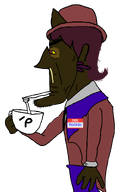 'p drinking drinking_straw jimbo_(namefag) jimbo_(user) meta:namefags moistpepper_(user) shitskin side_profile subvariant:euromutt suit_and_tie trend:namefag_hybrids // 541x800 // 28.7KB