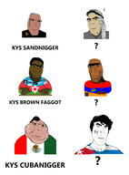 amerimutt angry armenia aryan azerbaijan azerbaijan_vs_armenia countrywar cuba cuba_vs_mexico glasses islam israel israel_vs_palestine israeli jews judaism keyboard mexico nazism palestine pig schutzstaffel seething smile soyjak subvariant:teutonson tattoo template text thick_eyebrows unibrow variant:cobson variant:ferdinanddist variant:meximutt // 2732x3698 // 694.6KB