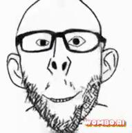 animated closed_mouth ear glasses shaking smile stubble variant:nojak wombo_ai // 254x256 // 5.7MB