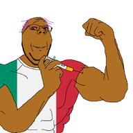 flag:italy hrt italy op_is_a_mindbroken_pajeet_retard_who_is_obsessed_with_itaryans strong tranny troon variant:gapejak // 2000x2000 // 68.1KB