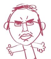 anime arm arona's_sensei_doodle blue_archive hair hand meta:leaky oekaki sensei_(blue_archive) subvariant:chudjak_front variant:chudjak video_game // 599x697 // 230.4KB