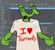 clothes files gape glasses green_skin i_love mouth_open piracy pointing priacy qbittorrent torrent torrenting utorrent yellow_teeth // 1228x1108 // 479.5KB