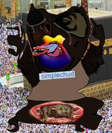 ack dirty_shirt ear hair islam lips maggots meta:tagme meta_tagme mutt pig rotten_teeth simplechud_(namefag) slop subvariant:gapealien teeth tranny trend:slopjak variant:gapejak // 1100x1300 // 1.6MB