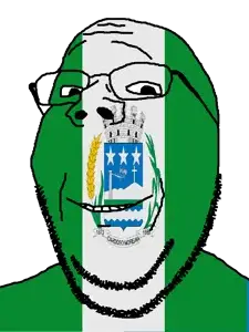 gapejak, brazil, cardoso moreira, flag, glasses, municipality, open mouth, rio de janeiro, soyjak, stubble