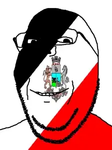 gapejak, brazil, flag, glasses, macuco, municipality, open mouth, rio de janeiro, soyjak, stubble
