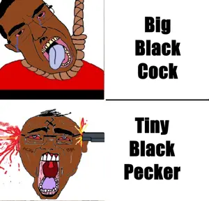 chudjak, patrick, suicide chud, black lives matter, black skin, bloodshot eyes, crying, dead, glasses, hair