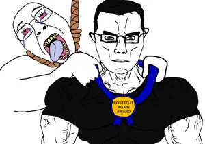 bernd, chudjak, hanging troonjak, troonjak, ack, award, chud, hang, hanged, hanging