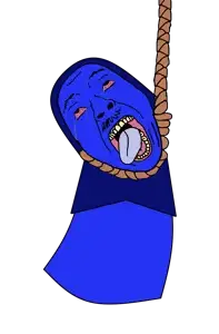 bernd, hanging troonjak, troonjak, ack, crying, dead, hanging, jevin, rope, sprunki