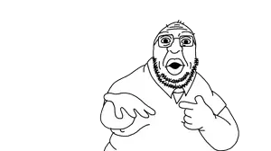 fatbvllorsomething, nopejeet, big lips, chin, double chin, eyebrows, fat, hands, head, lips