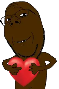 gapejak, africa, arm, beard, black skin, body, glasses, hands, heart, looking at you