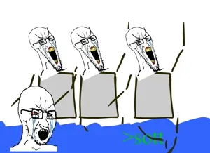 soyak, animated, crying, quote, video, water, yellow teeth