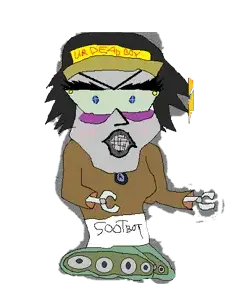 soytan, clothes, female, hair, hands, robot, teeth, vinluv