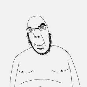 macraf johnson, cobson, half body, nipple, smile, white background