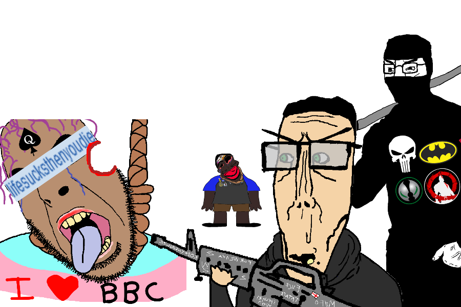 kratos, bernd, chudjak, cobson, markiplier soyjak, euromutt, hanging troonjak, muscular chud2, troonjak, euromutt
