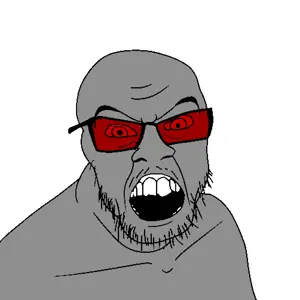 feraljak, admin, angry, glasses, soyjak, stubble, 9a0c