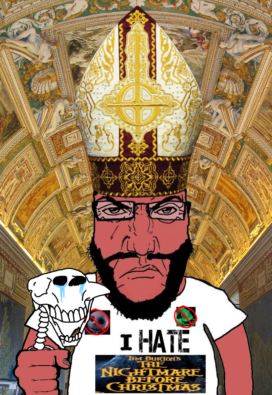 hellcat, markiplier soyjak, science lover, splicejak, /co/, 2soyjaks, angry, beard, bone, bones