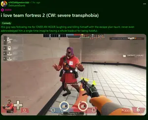 bernd, hanging troonjak, troonjak, ack, badge, caption, game, hanging, laughing, r/tf2shitposting