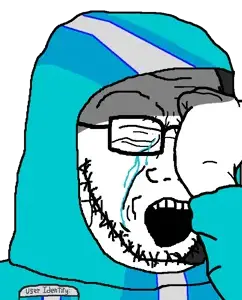 soyak, award, closed eyes, clothes, crying, gempass, glasses, hands, hood, open mouth