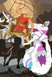 bernd, chudjak, feraljak, nojak, chuddy, angry, arm, art, bloodshot eyes, buff