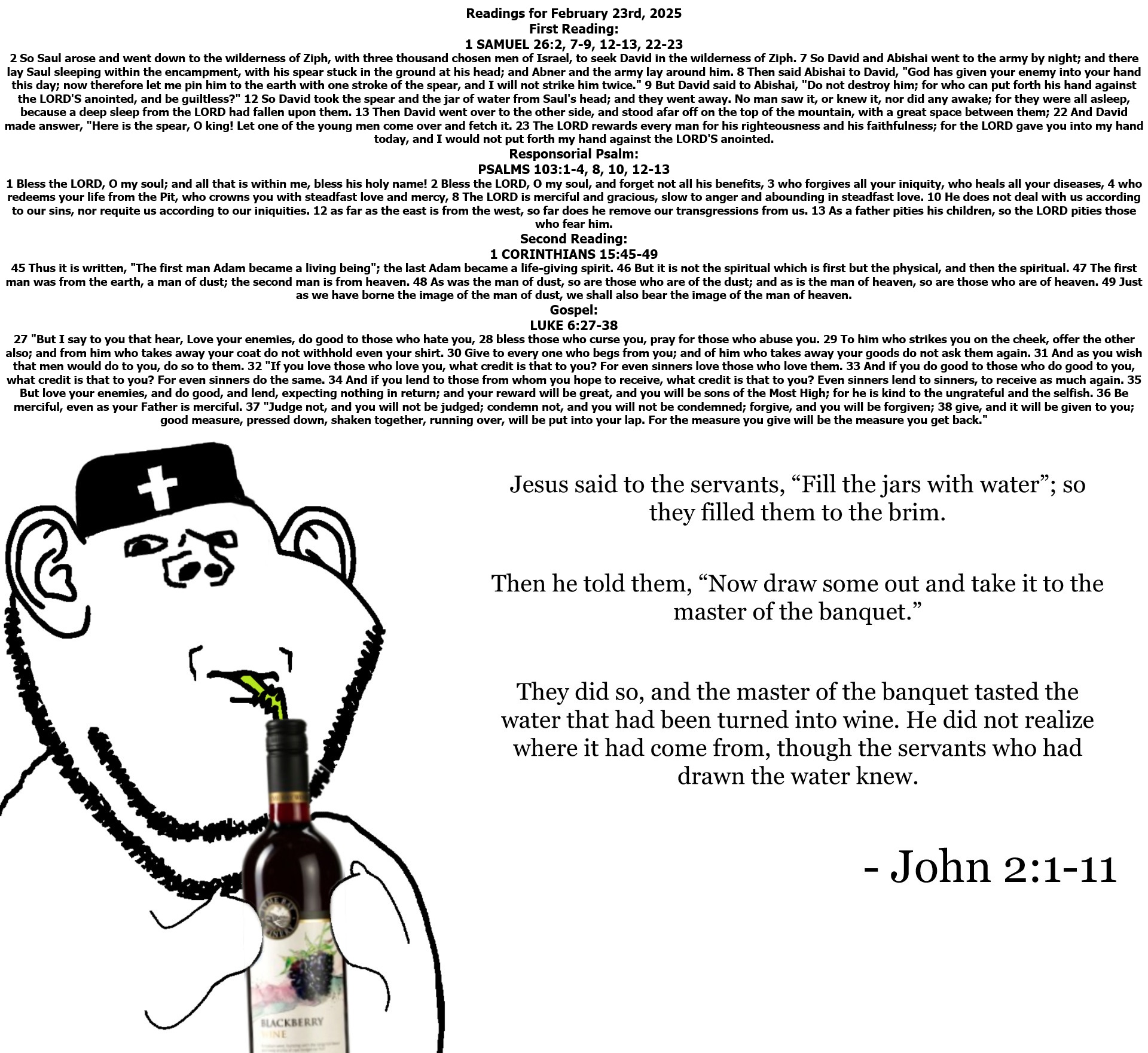 impish soyak ears, impdrink, 1, 1 corinthians (bible), 1 samuel (bible), 10, 11, 12, 13, 2