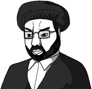 chudjak, beard, clothes, hat, iran, more, shia, transparent background