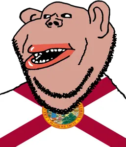 impish soyak ears, impish amerimutt, amerimutt, black sclera, brown skin, clothes, ear, flag, florida, god