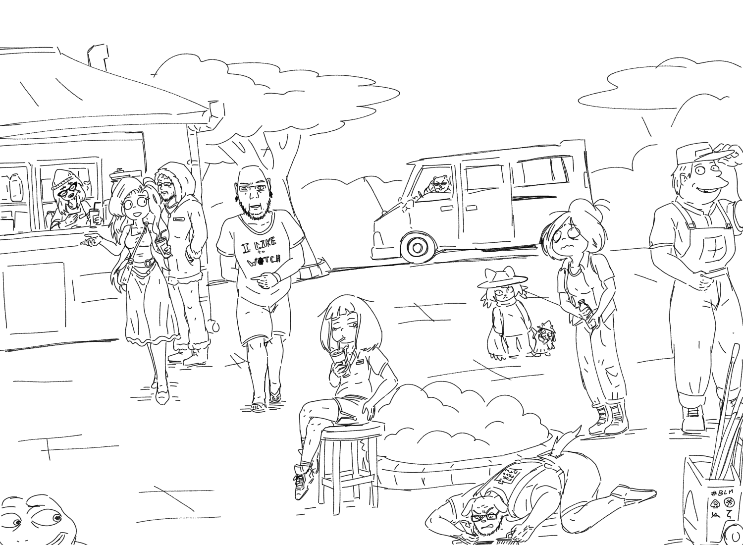 sleep chvd, coco schoppenboer, maya schoppenboer, mymy schoppenboer, niko (oneshot), pepe, soytan, cobson, soyak, unknown