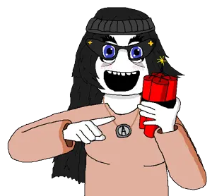 soytan, animated, arm, avengers, beanie, blackface, blue eyes, blush, bomb, burning