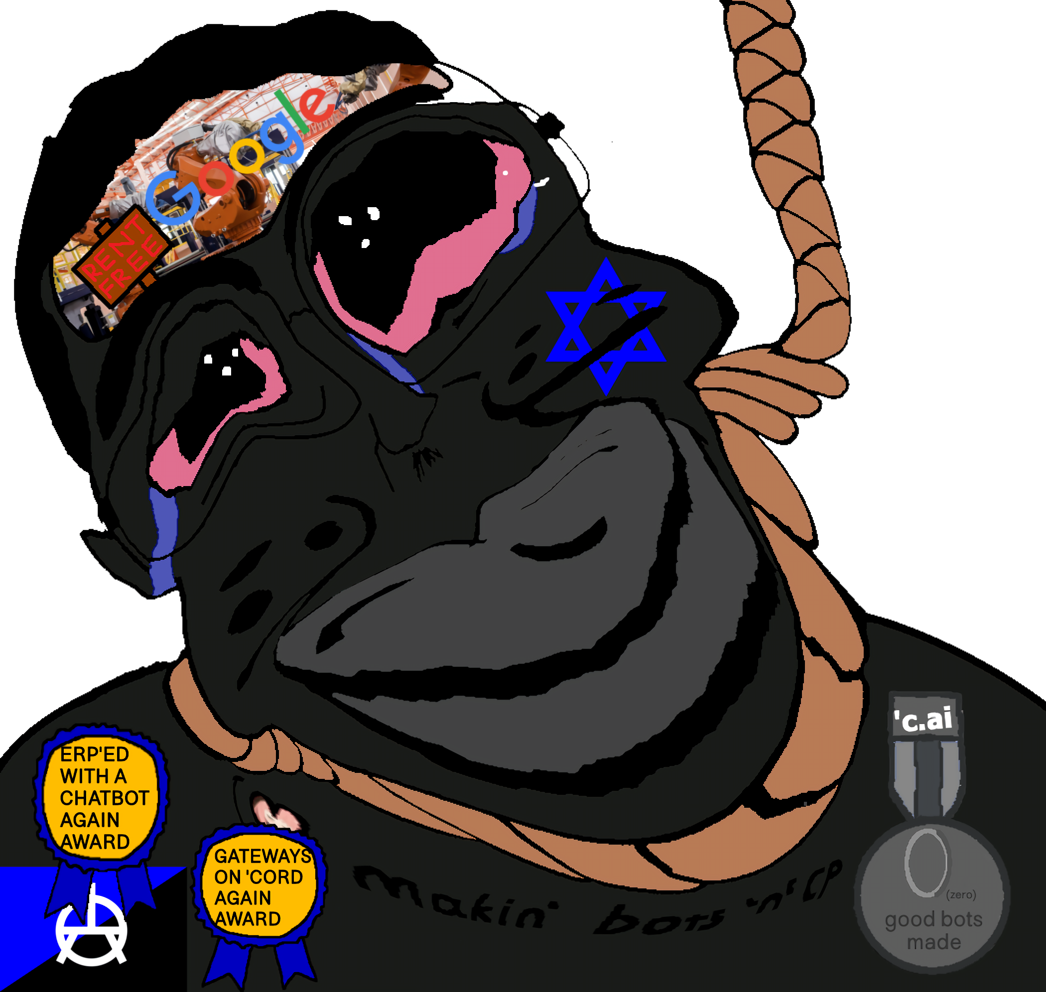 bernd, chudjak, jartycuck, patrick, anya forger, award, bloodshot eyes, bot, c.ai, character ai