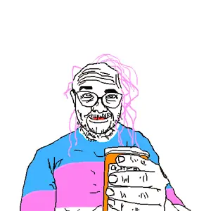 qqlive, bernd, troonjak, /r/ (soyjak.party), tranny, troonella, troonslop, transgender pride flag