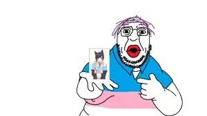 nopejeet, big lips, cat ears, catgirl, chin, double chin, ear, ears, eyebrows, fat