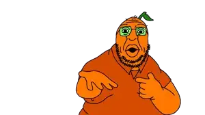 nopejeet, big lips, chin, double chin, eyebrows, fat, hands, head, leaf, lips